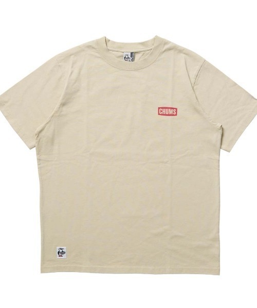 CHUMS（チャムス）の「【別注】チャムス CHUMS ●Boobys SOTOASOBI Camp T-Shirt 限定コラボ（Tシャツ/カットソー・メンズ・ホワイト/サンドグレー/ブラック・LL/L/M/S）」の4枚目の写真