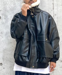 Java（ジャバ）の「レザーブルゾン（ブルゾン）」