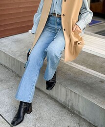 Rie Miller | 【追加】《5サイズ展開》【RM denim】センタープレスデニム(デニムパンツ)