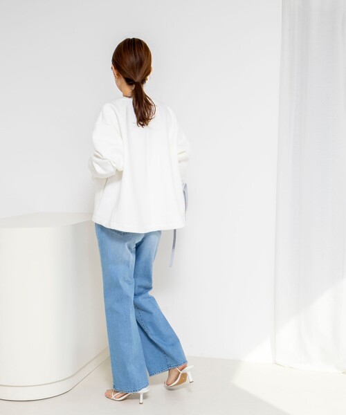 Rie Miller(リエミラー)の「【追加】《5サイズ展開》【RM denim】センタープレスデニム(デニムパンツ・レディース・ブルー系その他7・XXS/L/M/S/XS)」の16枚目の写真