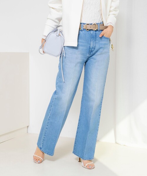Rie Miller(リエミラー)の「【追加】《5サイズ展開》【RM denim】センタープレスデニム(デニムパンツ・レディース・ブルー系その他7・XXS/L/M/S/XS)」の18枚目の写真
