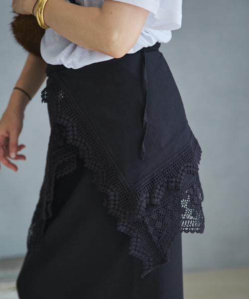 Cotton lace スカーフ（バンダナ/スカーフ）｜Plage（プラージュ）の