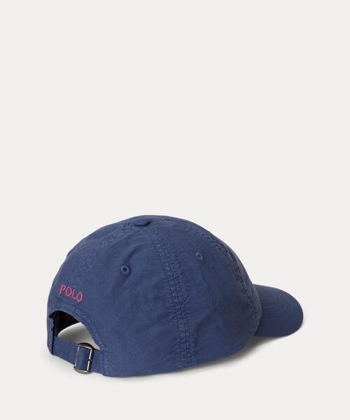 POLO RALPH LAUREN CHILDRENSWEAR(ポロ ラルフ ローレン チルドレンズウェア)の「コットン オックスフォード ボール キャップ(キャップ・キッズ・ネイビー系1・S/M)」の2枚目の写真