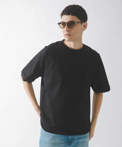 URBAN RESEARCH Sonny Label(アーバンリサーチサニーレーベル)の「『接触冷感』『速乾』ハイスペラグランショートスリーブTシャツ(Tシャツ/カットソー・メンズ・オフホワイト/チャコールグレー/ブラック/グリーン系その他・MEDIUM/LARGE)」の1枚目の写真