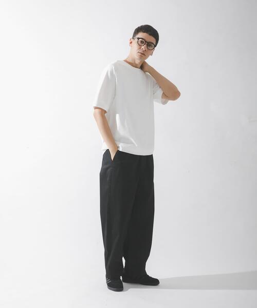 URBAN RESEARCH Sonny Label(アーバンリサーチサニーレーベル)の「『接触冷感』『速乾』ハイスペラグランショートスリーブTシャツ(Tシャツ/カットソー・メンズ・オフホワイト/チャコールグレー/ブラック/グリーン系その他・MEDIUM/LARGE)」の7枚目の写真