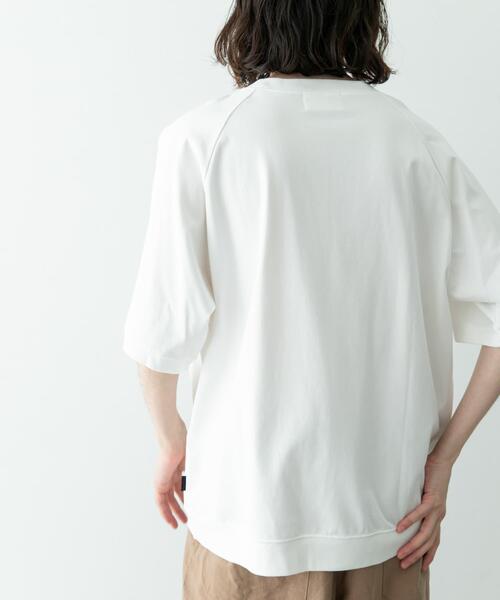 URBAN RESEARCH Sonny Label(アーバンリサーチサニーレーベル)の「『接触冷感』『速乾』ハイスペラグランショートスリーブTシャツ(Tシャツ/カットソー・メンズ・オフホワイト/チャコールグレー/ブラック/グリーン系その他・MEDIUM/LARGE)」の10枚目の写真