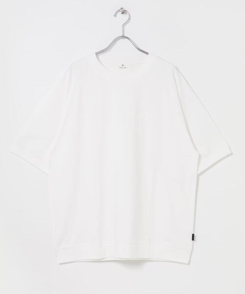 URBAN RESEARCH Sonny Label(アーバンリサーチサニーレーベル)の「『接触冷感』『速乾』ハイスペラグランショートスリーブTシャツ(Tシャツ/カットソー・メンズ・オフホワイト/チャコールグレー/ブラック/グリーン系その他・MEDIUM/LARGE)」の12枚目の写真