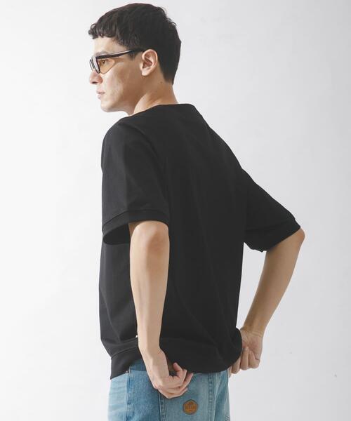 URBAN RESEARCH Sonny Label(アーバンリサーチサニーレーベル)の「『接触冷感』『速乾』ハイスペラグランショートスリーブTシャツ(Tシャツ/カットソー・メンズ・オフホワイト/チャコールグレー/ブラック/グリーン系その他・MEDIUM/LARGE)」の16枚目の写真