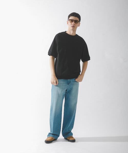 URBAN RESEARCH Sonny Label(アーバンリサーチサニーレーベル)の「『接触冷感』『速乾』ハイスペラグランショートスリーブTシャツ(Tシャツ/カットソー・メンズ・オフホワイト/チャコールグレー/ブラック/グリーン系その他・MEDIUM/LARGE)」の17枚目の写真