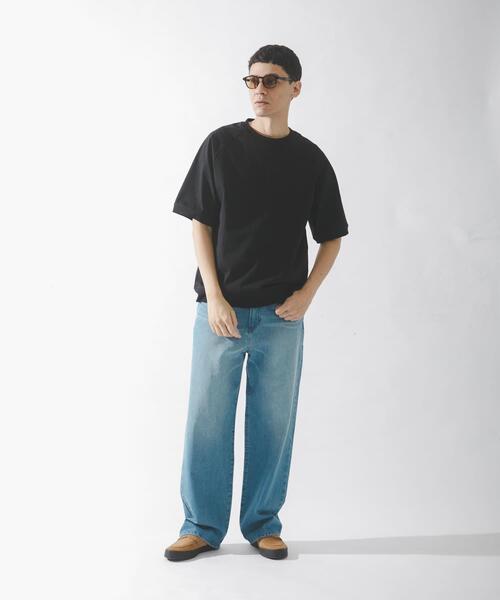 URBAN RESEARCH Sonny Label(アーバンリサーチサニーレーベル)の「『接触冷感』『速乾』ハイスペラグランショートスリーブTシャツ(Tシャツ/カットソー・メンズ・オフホワイト/チャコールグレー/ブラック/グリーン系その他・MEDIUM/LARGE)」の18枚目の写真