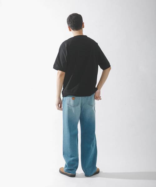 URBAN RESEARCH Sonny Label(アーバンリサーチサニーレーベル)の「『接触冷感』『速乾』ハイスペラグランショートスリーブTシャツ(Tシャツ/カットソー・メンズ・オフホワイト/チャコールグレー/ブラック/グリーン系その他・MEDIUM/LARGE)」の20枚目の写真