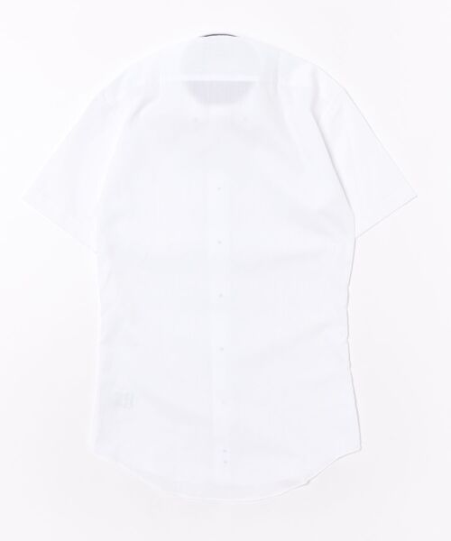 TOKYO SHIRTS(トウキョウシャツ)の「【吸水速乾】 形態安定ノンアイロン ボタンダウン 半袖ビジネスワイシャツ(ビジネスシャツ・メンズ・ホワイト・首回り37cm/首回り39cm/首回り41cm/首回り42cm/首回り43cm)」の7枚目の写真