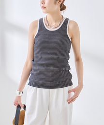 THE NEWHOUSE/ザ ニューハウス COOPER HALTER NECK タンクトップ