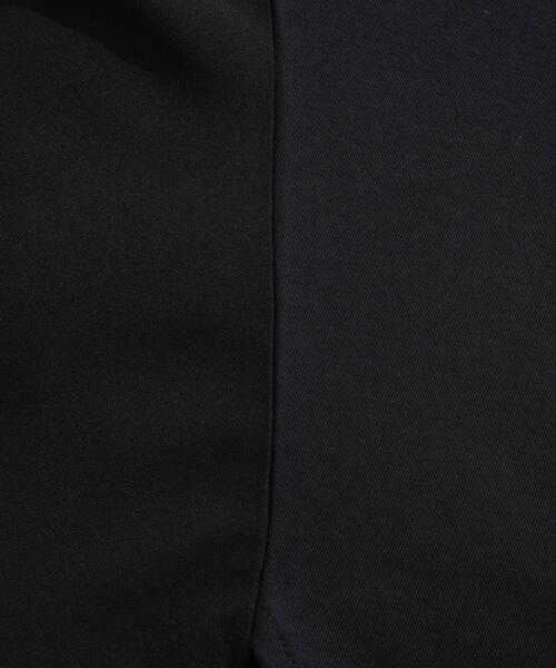 SHOO・LA・RUE（シューラルー）の「【体型カバー/洗濯機可】二の腕隠れる 前後切替ドルマンTシャツ（Tシャツ/カットソー・レディース・ブラック/ホワイト系3/ダークブラウン系2/イエロー系その他・04/03/02/01）」の8枚目の写真