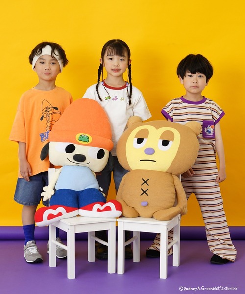 and D. petit main(アンドディープティマイン)の「【パラッパラッパー】ワッフルSETUP(セットアップ・キッズ・ピンク/パープル・120cm/130cm/100cm/110cm/140cm)」の20枚目の写真