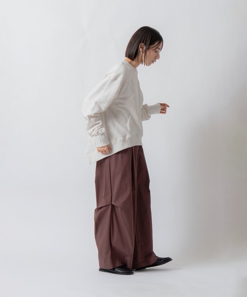 Kelen(ケレン)の「「KELEN / ケレン」サイドタックデザインワイドパンツ(その他パンツ・レディース・キャメル/ブラウン/ネイビー/ブラック・S/M)」の12枚目の写真