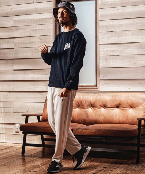 1minute 1second（ワンミニットワンセカンド）の「mlt5752-pave heart  print 6oz long sleeve cut sew ロングスリーブTシャツ(1M26A240)（Tシャツ/カットソー・メンズ・ネイビー/ブラック/ホワイト・L/XL/S/M）」の15枚目の写真