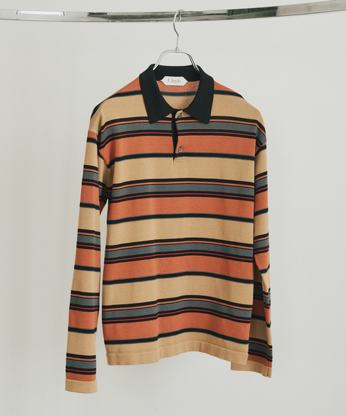 Spick & Span(スピックアンドスパン)の「《一部店舗+WEB限定》Glyph Knit poloshirts(ニット/セーター・レディース・ブラウン/キャメル・FREE)」の1枚目の写真