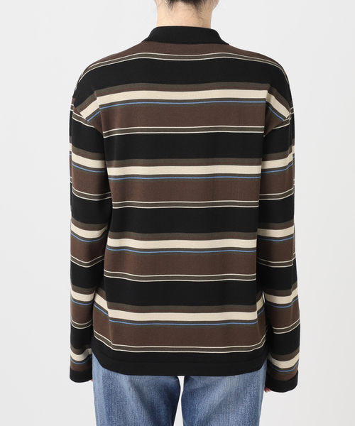 Spick & Span(スピックアンドスパン)の「《一部店舗+WEB限定》Glyph Knit poloshirts(ニット/セーター・レディース・ブラウン/キャメル・FREE)」の8枚目の写真