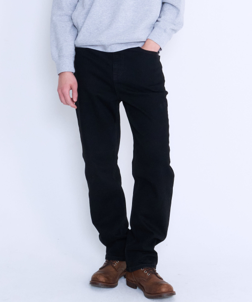 PLAC(プラック)の「ESSENTIAL M13 022 CLASSIC STRAIGHT BLACK ONE WASHING(デニムパンツ・メンズ・その他・29/30/31)」の1枚目の写真