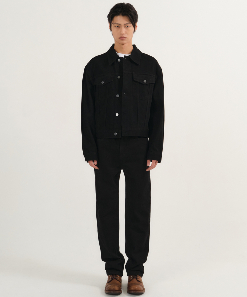 PLAC(プラック)の「ESSENTIAL M13 022 CLASSIC STRAIGHT BLACK ONE WASHING(デニムパンツ・メンズ・その他・29/30/31)」の6枚目の写真