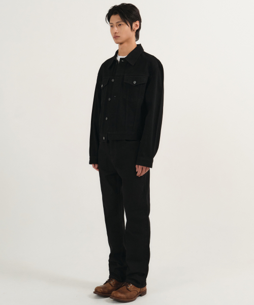 PLAC(プラック)の「ESSENTIAL M13 022 CLASSIC STRAIGHT BLACK ONE WASHING(デニムパンツ・メンズ・その他・29/30/31)」の7枚目の写真
