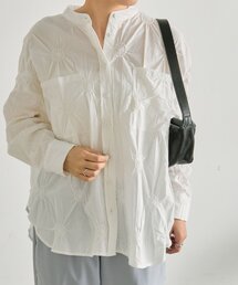 デザインギャザーブラウス【SUM1 STYLE】