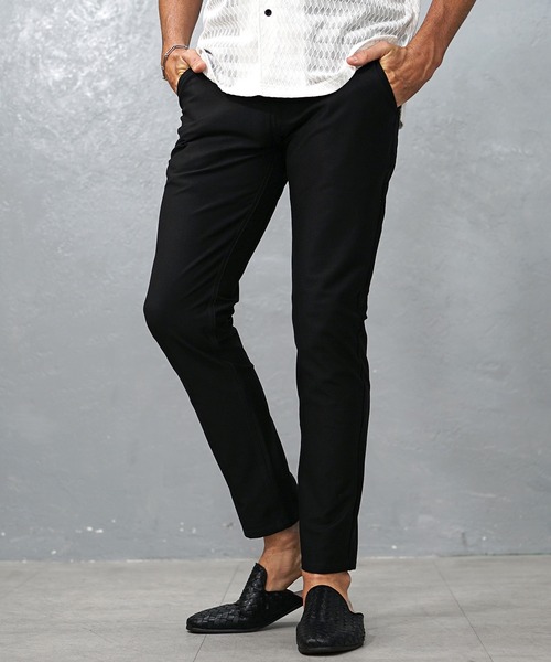 SOMEDIFF(サムディフ)の「ワンダーシェイプテーパードパンツ メンズ スキニー ストレッチ ロングパンツ チノパンツ 夏服(チノパンツ・メンズ・カーキ/ブラック・XL/L/M/S)」の15枚目の写真