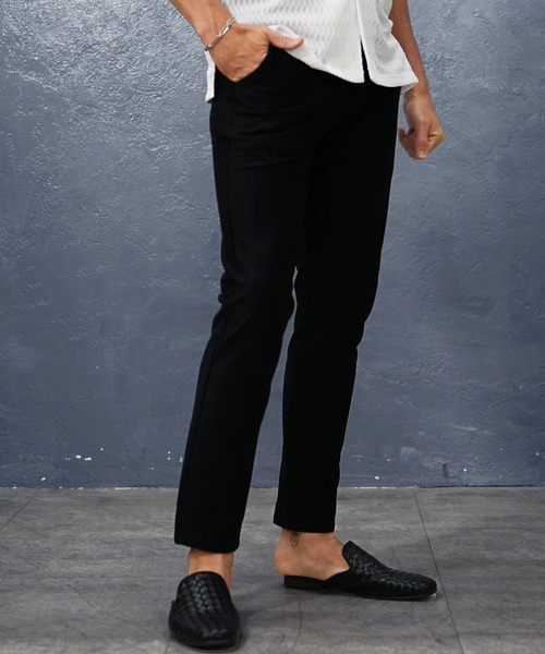 SOMEDIFF(サムディフ)の「ワンダーシェイプテーパードパンツ メンズ スキニー ストレッチ ロングパンツ チノパンツ 夏服(チノパンツ・メンズ・カーキ/ブラック・XL/L/M/S)」の17枚目の写真