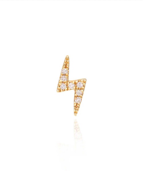 THE TOKYO(ザトウキョウ)の「【Bijou de M/ビジュードエム】Petit Thunder Earring/サンダーイヤリング(イヤリング・レディース・シルバー/ゴールド・FREE)」の1枚目の写真