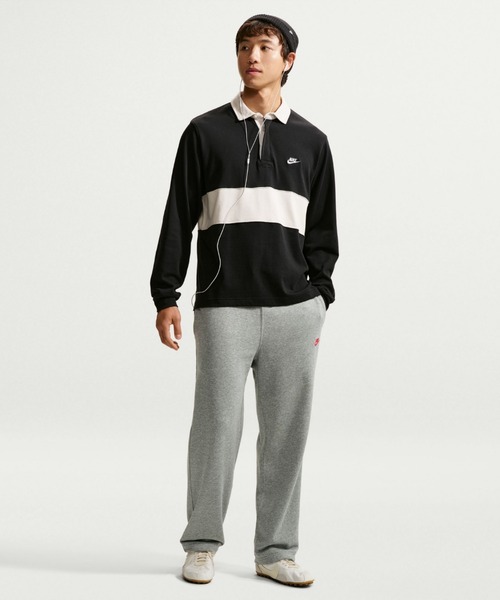 NIKE(ナイキ)の「ナイキ クラブ メンズ フレンチ テリー オープンヘム パンツ / Nike Club Men's French Terry Open-Hem Pants HQ4423-064 Dark Grey Heather(スウェットパンツ・メンズ・グレー系その他・M/L/2XL/XL/S)」の1枚目の写真