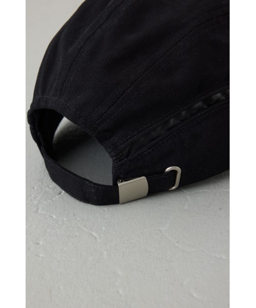 AZUL by moussy(アズールバイマウジー)の「合皮切り替えキャンバスキャップ(キャップ・メンズ・ブラウン/ブラック・FREE)」の11枚目の写真