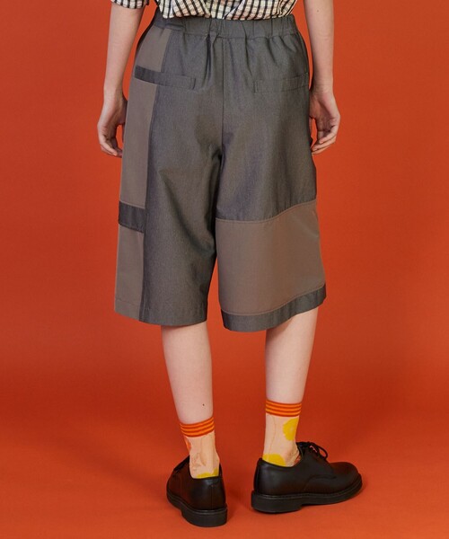 FRAPBOIS(フラボア)の「ミックショートパンツ(その他パンツ・レディース・ブラック/グレー・2/1)」の14枚目の写真