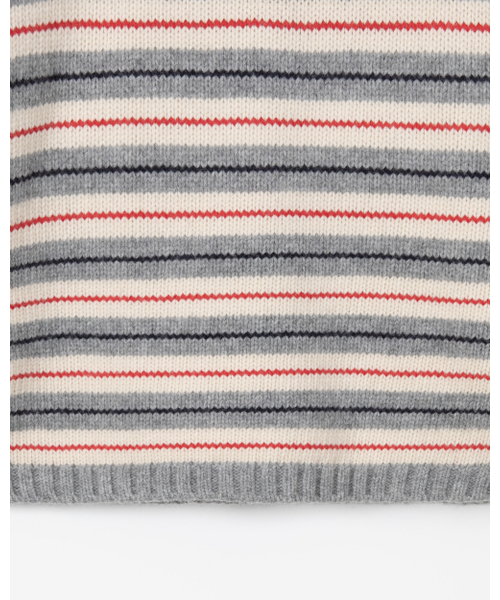 THEENDQUESTION（ジエンドクエスチョン）の「Lambswool stripe knit top / IVORY（ニット/セーター・レディース・その他・FREE）」の4枚目の写真