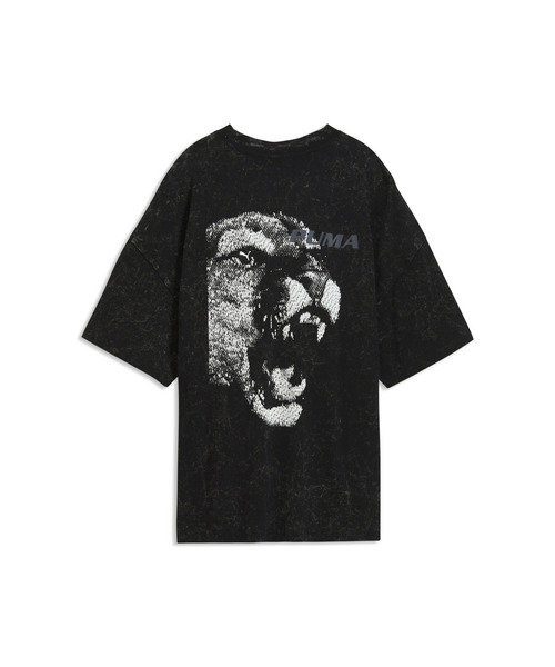 PUMA（プーマ）の「PUMA プーマ ウィメンズ フューチャー プーマ アーカイブ ウォッシュド 半（Tシャツ/カットソー・レディース・ブラック/ダークグレー・LARGE/X-SMALL/MEDIUM/SMALL）」の11枚目の写真