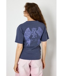 スパンリブピグメントTシャツ