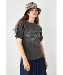スパンリブピグメントTシャツ