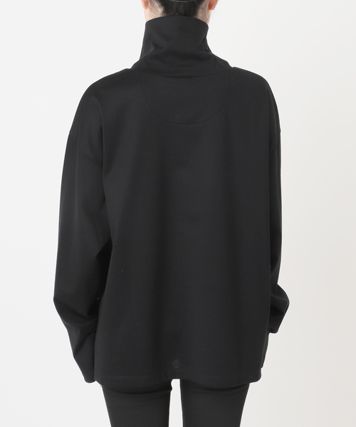 ARCHIVE STANCE(アーカイブスタンス)の「【ARCHIVE STANCE/アーカイブスタンス】 Highneck long sleeve Tee(Tシャツ/カットソー・レディース・ブラック/ホワイト・FREE)」の12枚目の写真