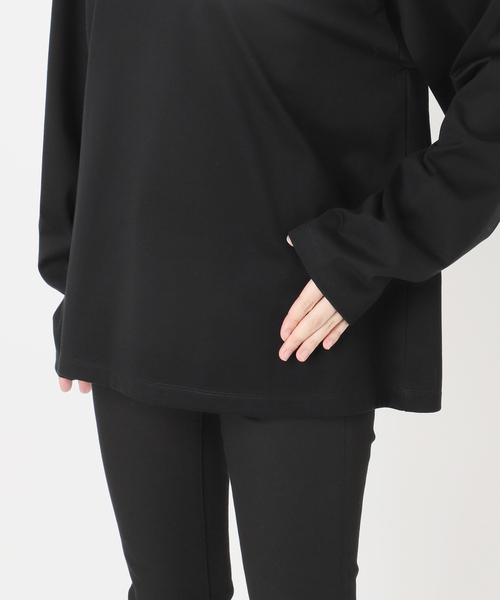 ARCHIVE STANCE(アーカイブスタンス)の「【ARCHIVE STANCE/アーカイブスタンス】 Highneck long sleeve Tee(Tシャツ/カットソー・レディース・ブラック/ホワイト・FREE)」の15枚目の写真