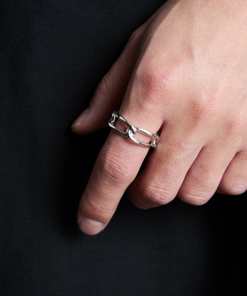 XOLO（ショロ）の「[XOLO JEWELRY/ショロジュエリー] BOLD CHAIN シルバーリング（リング・メンズ・シルバー・L）」の2枚目の写真