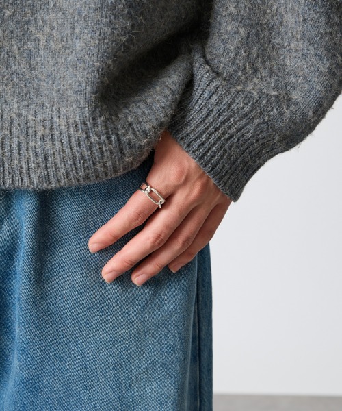 XOLO（ショロ）の「[XOLO JEWELRY/ショロジュエリー] BOLD CHAIN シルバーリング（リング・メンズ・シルバー・L）」の3枚目の写真