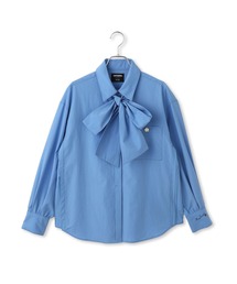 MARY QUANT | 【MARY QUANT×VIS】リボンボウタイサイドプリーツシャツ(シャツ/ブラウス)