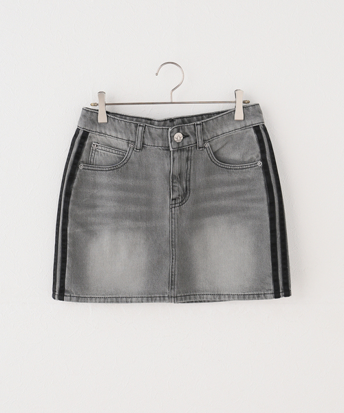 adidas Originals(アディダスオリジナルス)の「adidas originals / アディダス オリジナルス ORI 3 STRIPES SKIRT(スカート・レディース・チャコールグレー・MEDIUM)」の15枚目の写真