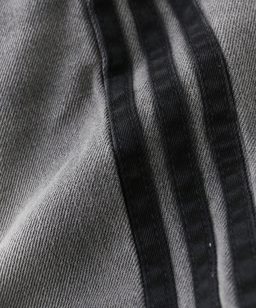 adidas Originals(アディダスオリジナルス)の「adidas originals / アディダス オリジナルス ORI 3 STRIPES SKIRT(スカート・レディース・チャコールグレー・MEDIUM)」の5枚目の写真