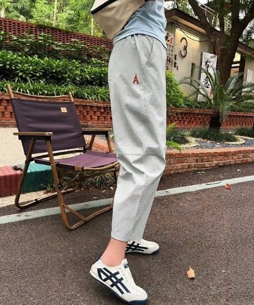 REBALANCE(リバランス)の「レディース 接触冷感 9分丈 テーパードパンツ(その他パンツ・レディース・C/B/A/D・MEDIUM/X-LARGE/SMALL/LARGE)」の4枚目の写真