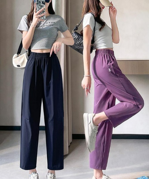 REBALANCE(リバランス)の「レディース 接触冷感 9分丈 テーパードパンツ(その他パンツ・レディース・C/B/A/D・MEDIUM/X-LARGE/SMALL/LARGE)」の21枚目の写真