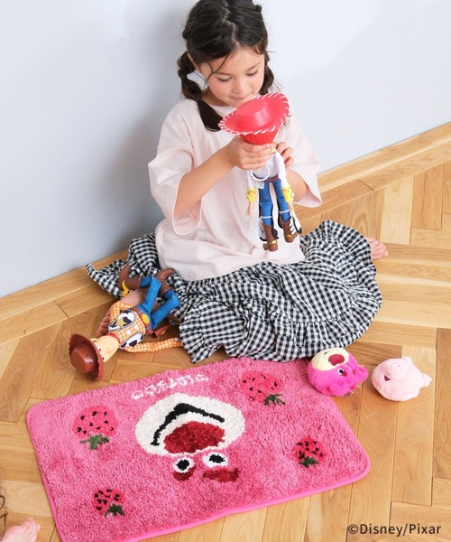 LEPSIM(レプシィム)の「TOY STORY(トイ・ストーリー)/バスマット 866984(ラグ/マット・レディース・ピンク/グリーン・ONE SIZE)」の4枚目の写真