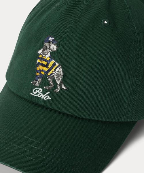 ドッグエンブロイダリー ツイル ボール キャップ（キャップ）｜POLO