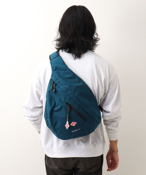 DANTON(ダントン)の「【DANTON/ダントン】RHONE 14(ローヌ 14)(ボディバッグ/ウエストポーチ・メンズ・ブラック/オレンジ/インディゴブルー・FREE)」の5枚目の写真