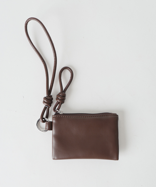 Spick & Span(スピックアンドスパン)の「《WEB限定 / 追加3》別注 CONTROL FREAK WASHED LOGOトート ミニポーチ付き(トートバッグ・レディース・グレー/キャメル・FREE)」の9枚目の写真